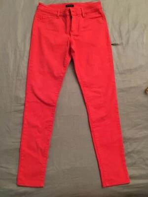 Pantalones Massimo Dutti Rosa Elastizados Altura Media Calce Ajustado Talla 36 EE. UU. 4 Foto 1 de 4