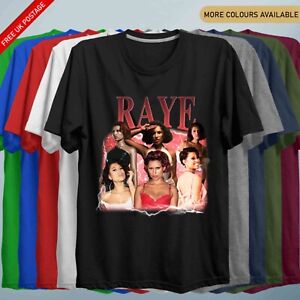 RAYE T-shirt années 90 RÉTRO vintage T-Shirt UK Tour 2024 Escapism unisexe femme Tee