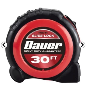 Bauer 30ft Self-Locking Tape Measure - Picture 1 of 3