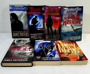 James Pattersons Maximum Ride Serie Posten von 7 Büchern Max Angel Fang HC und PB - Bild 1 von 16