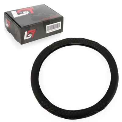 Cubierta Volante Ø 38x9 cm 15x3,5 Pulgadas Negro Rojo para SUZUKI Foto 1 de 4