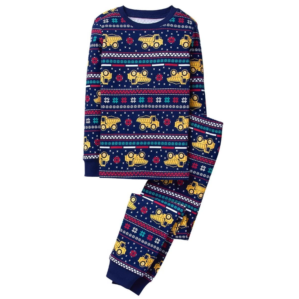 NWT Gymboree  Boys Gymmies Truck Pajama SET Many sizes Christmas Holiday - Image 1 of 1