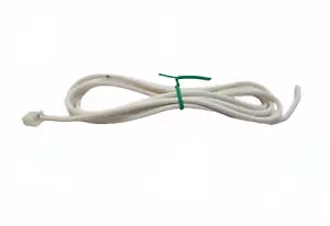 White 2 PIN Antenna FM Aerial For Sony Audio Receiver Systems - Picture 1 of 3