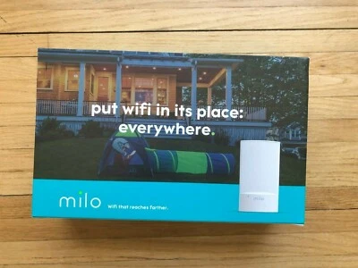 milo 2.0 3-Pack WiFi Range Extenders Whole Home Distributed WiFi NEW Open Box - Image 1 of 2
