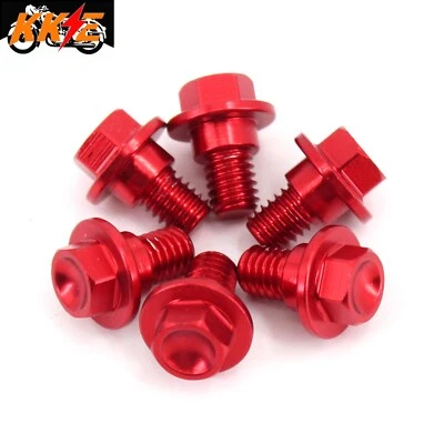 KKE Front Fork Guard Bolts Screws Kit Fit Suzuki RMZ250 RMZ450 RMX450Z 2010-2017 Foto 1 de 4