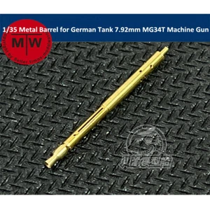 1/35 Scale Metal Barrel for German Tank 7.92mm MG34T Machine Gun Model - Picture 1 of 4