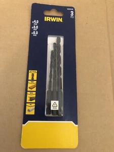 Irwin IW3035108 HSS Bohrer Bohrer Sechskantschaft Bohrer Set, 3 Stück IRWIW303510 - Bild 1 von 5
