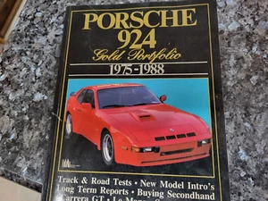 Porsche 924 Gold Portfolio 1975-1988 by R.M. Clarke (Paperback) - Picture 1 of 2