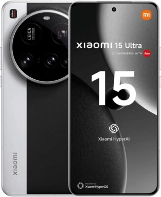 Cellulare Smartphone Xiaomi 15 Ultra 5G 6,73" 16+512GB Dual Sim LEICA SILVER - Immagine 1 di 4
