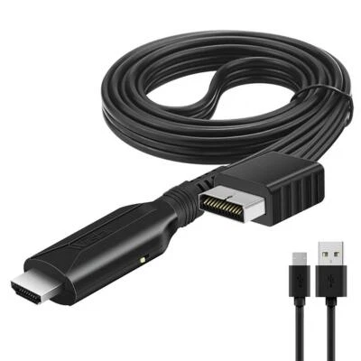 Scart zu HDMI Konverter Kabel SCART zu HDMI Kabel Video Adapter Schwarz Neu - Bild 1 von 4