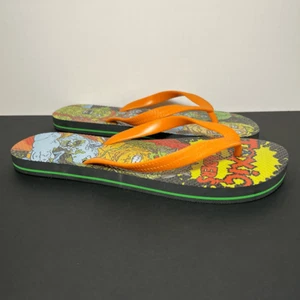 Herren Big Herc x TOXIC CRUSADERS Flip Flop Sandalen 1 von 100 / Größe 12 - Bild 1 von 7