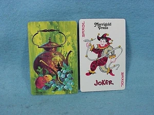 Cards - Tea Pot  -  Jokers ONLY / Green  - bx2 - Picture 1 of 3