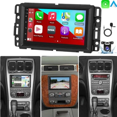 4G+64GB For GMC Yukon Chevy Silverado Sierra Android 15 Car Stereo Radio Carplay Foto 1 de 4