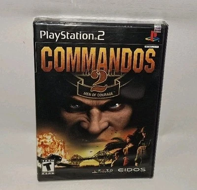 Commandos Men of Courage Sony PlayStation 2 PS2 2002 Pyro Studios/EIDOS NEW NIP - Image 1 of 4