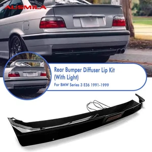 Kit de labio difusor parachoques trasero coche con luz para BMW Serie 3 E36 1991-1999 1992 - Imagen 1 de 6