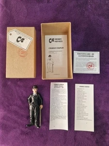 FIGURA CHARLES CHAPLIN COMICS SPAIN MOVIES CINE - Imagen 1 de 7