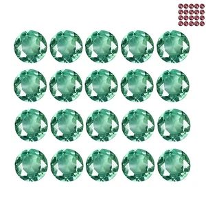 Alejandrita redonda bastante perfecta de 0,19 quilates 1,3 mm 100 % natural verde a rojo púrpura - Imagen 1 de 5
