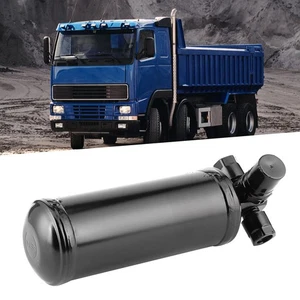 Metal Air Conditioning Drier A/C Receiver Bottle Upright Car Accessory Black For - Picture 1 of 9