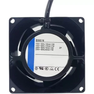 1PCS NEW Inverter Metal Cooling Fan 8560N 80*80*38mm 115/230V 11W/12W - Afbeelding 1 van 3