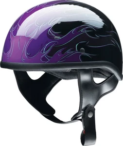 Z1R CC Beanie Hellfire Helmet - Small, Purple/Black 0103-1339 - Picture 1 of 5