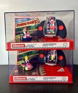 2021 Carrera RC Mario Kart - Mini RC MARIO & PEACH Collectible Car Bundle - Picture 1 of 8