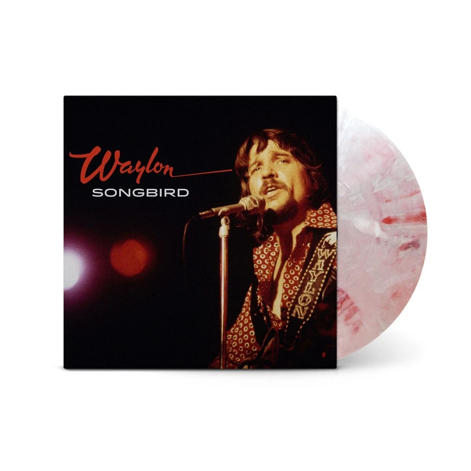 Waylon Jennings Songbird Album Orange Colored Vinyl LP Record SEALED 1 of 1000 - Image 1 of 1