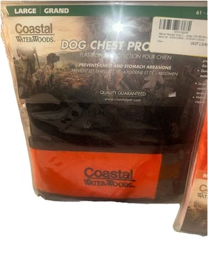 Coastal Water & Woods Dog Chest Protector Large & Reflective Safety Vest Medium - Image 1 of 4