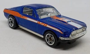 Matchbox Navy Blue '68 Ford Mustang Cobra Jet Loose Diecast 1:60 1996 - Picture 1 of 6