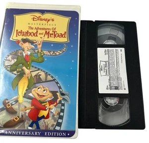 Die Abenteuer von Ichabod und Mr. Toad VHS Kassette 199 50th Anniversary Edition Vintage - Bild 1 von 16