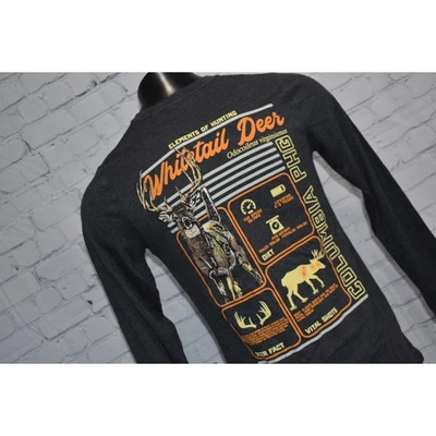 Camiseta masculina Columbia PHG Performance Elements of Hunting Gear tamanho pequeno  - Imagem 1 de 4