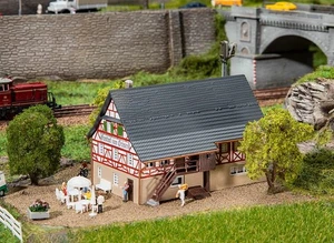 Faller N Scale Building/Structure Kit Large Farmhouse/House/Home with Inn - Picture 1 of 1