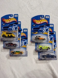 Lot of 6 sealed hot wheels 2002 First Editions Series - Picture 1 of 18