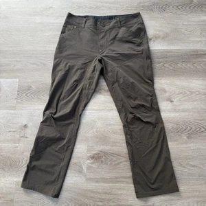 Kuhl Pants Mens 34x30 Silencr Brown 5166 Hiking Lightweight Ripstop Outdoors - Picture 1 of 16
