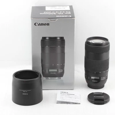 【COMO NUEVO con caja】Lente teleobjetivo zoom Canon EF 70-300mm f/4-5.6 IS... - Imagen 1 de 4