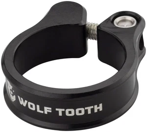 Seatpost Clamp - Wolf Tooth Seatpost Clamp - 29.8mm, Bolt-On, Black - Seatpost - Picture 1 of 1