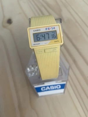 Reloj Casio FS-14 Ultra Raro Vintage En Perfecto Estado Foto 1 de 2