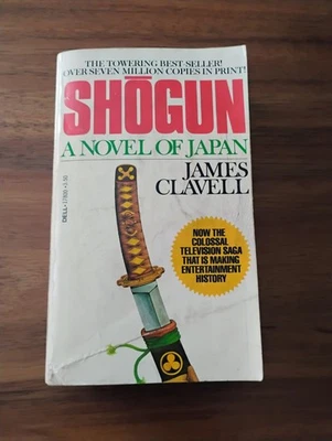 Shogun A Novel of Japan James Clavell Dell 1980 Second Printing Paperback Book Foto 1 de 4