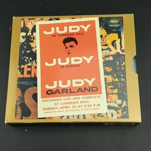 Judy Garland ‘At Carnegie Hall Live’ Rare 2 CD 24 Karat Gold Rare - Picture 1 of 9