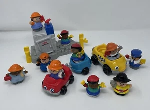 Fisher Price Little People Taxi, Car Lot Great Condition! (14) - Picture 1 of 3