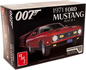 AMT 1/25 1187 1971 Ford Mustang Mach I James Bond Model Car Kit - Imagen 1 de 1