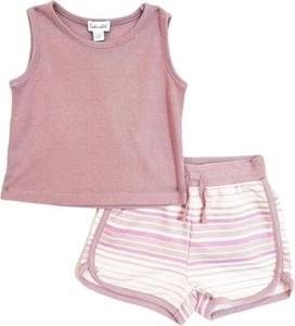 NEW Splendid Painterly Sleeveless and Shorts Set Baby Toddler Girl's Clothes, 2 - Picture 1 of 1