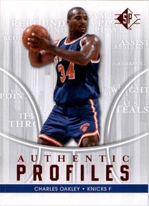 2008-09 SP Authentic Profiles #AP1 Charles Oakley