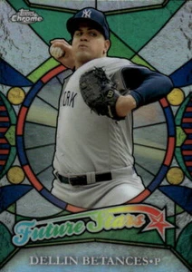 2016 Topps Chrome Dellin Betances #FS-6 Future Stars New York Yankees 14A - Picture 1 of 2