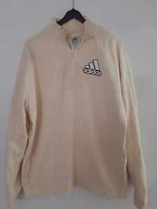 Adidas Damen Sweatshirt Gr. 34/36 Creme Getragen - Bild 1 von 2