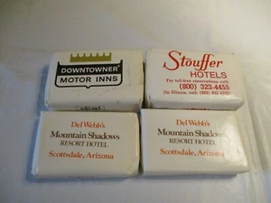 Jabón con esfera de 4 barras tamaño hotel Mountain Shadows Stouffer Motor Inns de colección nuevo en stock - Imagen 1 de 7