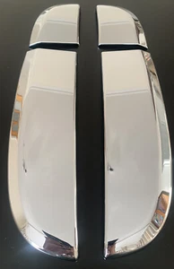 CUBIERTAS LATERALES CROMADAS GUARDABARROS TIBURÓN PARA JAGUAR XF XFR 2008-2011 3.0 V6 4 piezas - Imagen 1 de 3