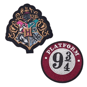 Parche con el logotipo de Harry Potter Hogwarts parche para planchar coser insignia parche bordado - Imagen 1 de 7