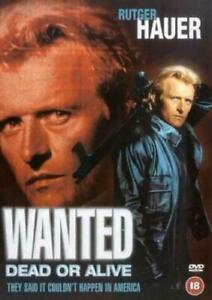 Wanted Dead Or Alive (2001) Rutger Hauer Sherman DVD Region 2