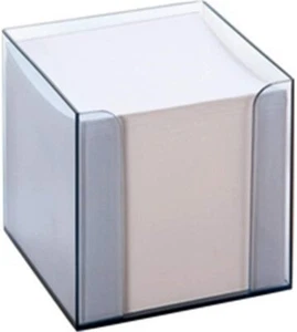 Folia Zettelbox glasklar / 9900 95x95x95 mm - SOFORT - Bild 1 von 1