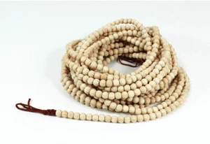 KOREA BUDDHIST RETINISPORA PRAYER BEADS, 1000 PRAYER BEADS, 8mm PRAYER BEADS - Picture 1 of 6